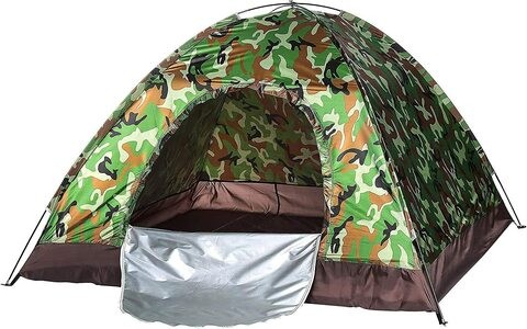 Aiwanto Camping Tent 3-4people خيمة خارجية مقاومة للماء Windproof خيمة تخييم للسفر مع حقيبة حمل