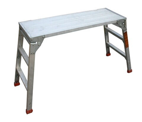 Wooden bench, 3 steps, work bench, 0.75 m from Penguin | 1.0 m platform