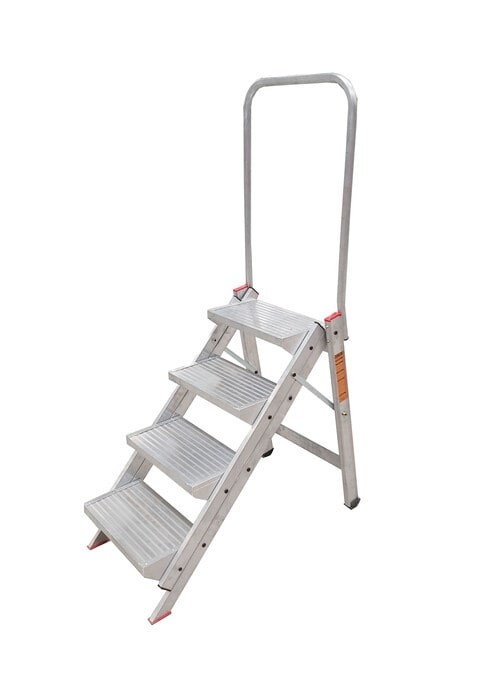 Penguin - compact ladder, step 4, 0.8m - high platform