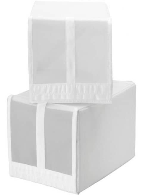 Generic - Pack of 4 Shoe Pouring Box 0.22x0.34x0.16meter White