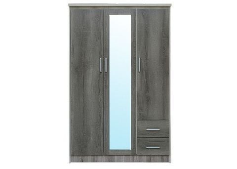 Pan Emirates Fezush Wardrobe with 3 Doors