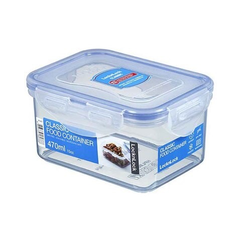 Lock & Lock Rectangular Food Storage Container 470 ml