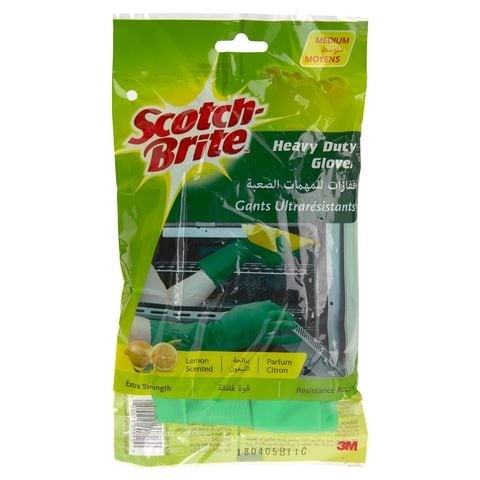 3M Scotch-Brite Heavy Duty Gloves (Medium)