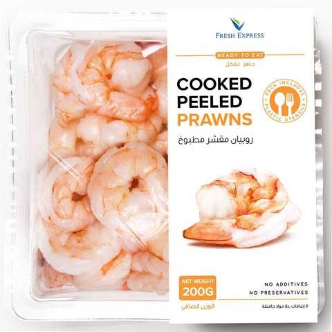 200gm cooked peeled shrimp