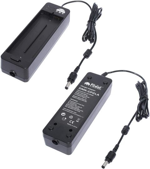 DMK Power DMK-CP2LH Rechargeable Battery Pack 2200mAh and Charger for Canon NB-CP1L NB-CP2L and Canon Compact Photo Printer SELPHY CP100 to CP1300