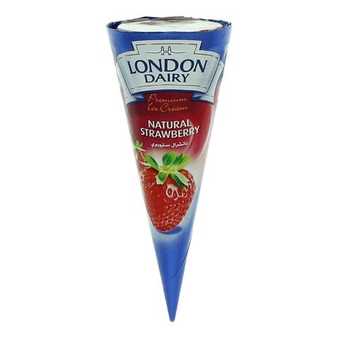 LONDON DAIRY CONE STRAW 120ML