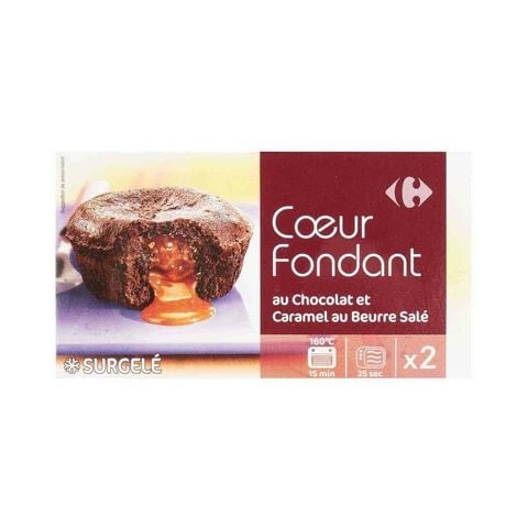 Carrefour Cake Chocolate Caramel 95 g × 2