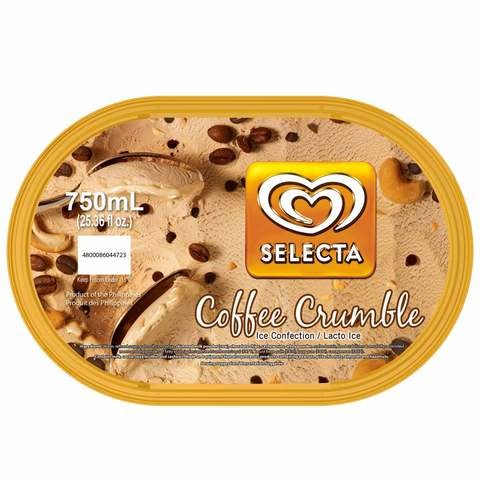 Selecta Double Coffee Crumble 750 ml