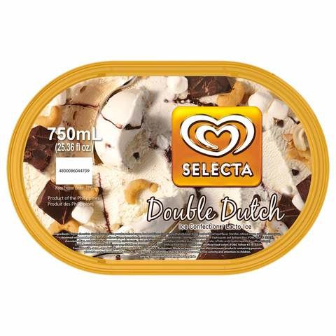 Selecta Double Ice Cream Troughs 750ml