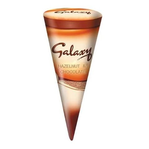 Galaxy hazelnut and chocolate ice cream 73 gm