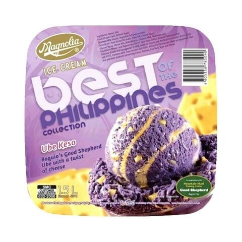 MAGNOLIA ICE CREAM UBE KESO 1.5L