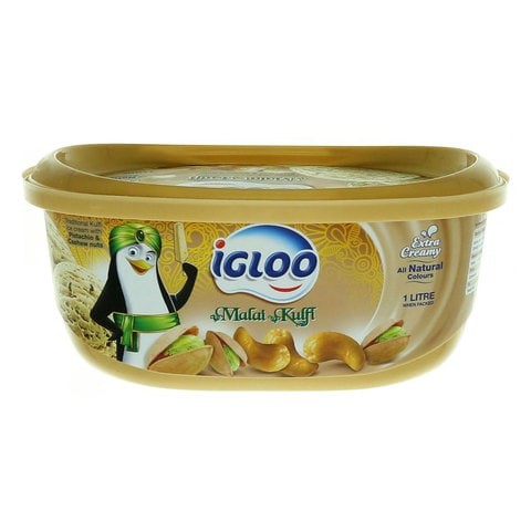 Igloo Malay Kulfi Ice Cream Liter