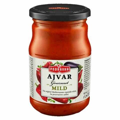 Podravka ajvar sauce light vegetables 350 gm