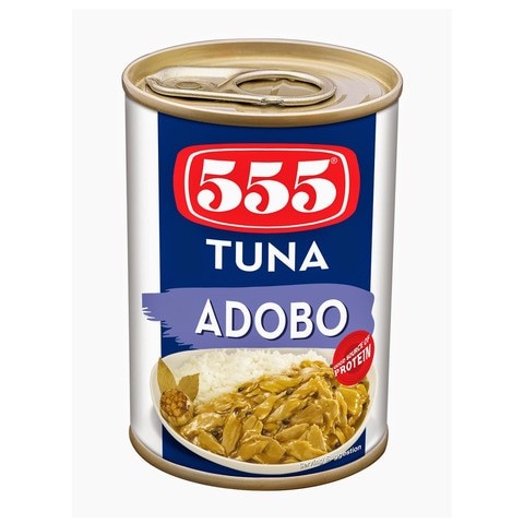 555 TUNA FLAKES ADOBO 155G