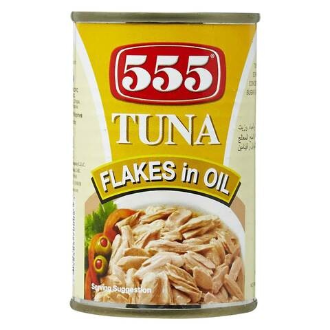 555 TUNA FLAKES IN OIL 155G