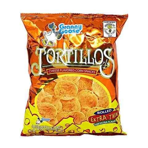 Tortilla chips with grandmother's goose cheese flavor 100g