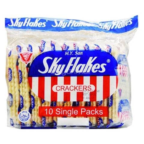 My Sun Sky Flakes Biscuits 25g x 10 Single Packs