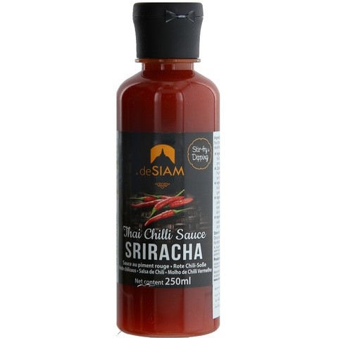 DE SIAM RED CHILLI SAUCE 250ML