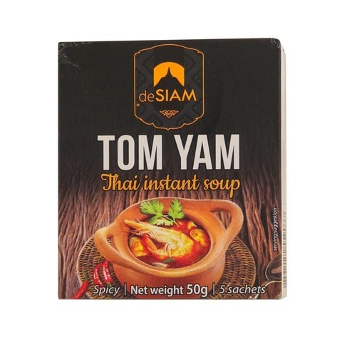 DE SIAM TOM YUM INSTANT SAUCE 50G