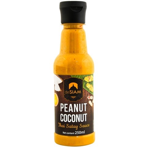 DE SIAM PEANUT & COCO SAUCE 250ML