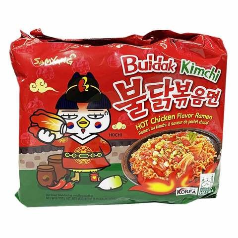 Samyang Boldak Kimchi Flavored Spicy Chicken Ramen 135gm