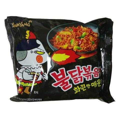 samyang hot chicken ramen noodles 140g