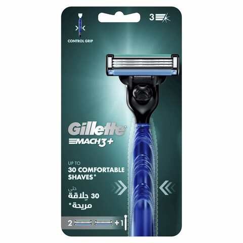 Gillette Mach3 razor with 2 blades