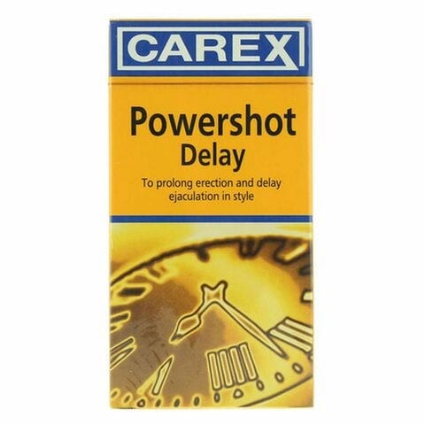 واقي ذكري CAREX POWERSHOT DELAY 12'S