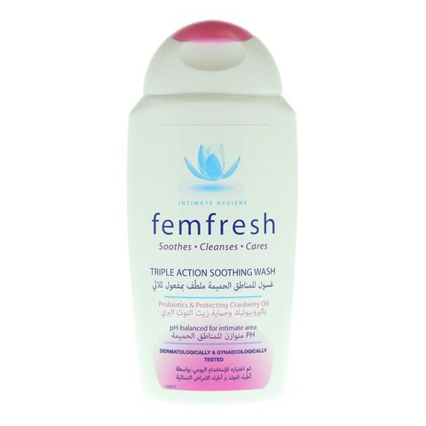 FEMFRESH TRIPLE SOOTH WASH 250ML