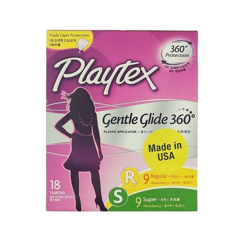 Playtex Super Gentle 360 ​​Degree Regular Tampons Set