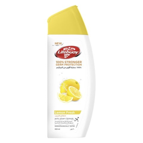 Lifebuoy Fresh Lemon Anti-Bacterial Body Wash 300ml