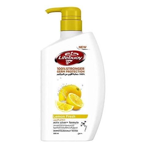 Lifebuoy refreshing lemon body wash 500ml