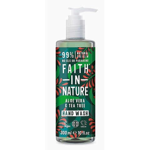 Faith in Nature Hand Wash - Aloe Vera & Tea Tree 300ml