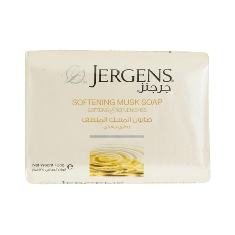 JERGENS SOFTENING MUSK SOAP 125G