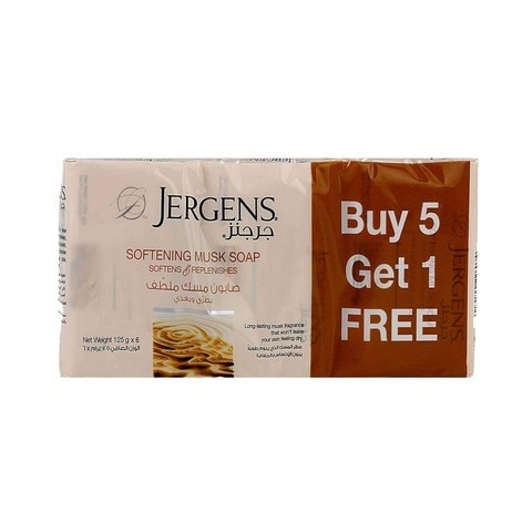 Jergens Musk Soap 125 g x 6 pieces