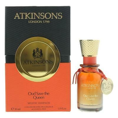 Atkinsons Oud Save The Queen Mystic Essence (U) Concentrated Fragrance Alcohol-Free 30 Ml It