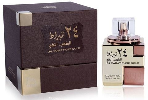 عطر لطافة - 24 قيراط بيور جولد للرجال والنساء 100 مل