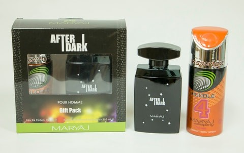 Mariage Perfume - After Dark Gift Box for Men - (Eau de Parfum 100 ml and/or B-box + Deodorant spray 150 ml)