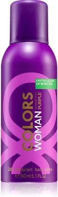 Benetton Colors De Benetton Purple Woman (W) Deo Body Spray 150 ml Es