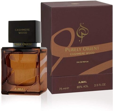 Ajmal Purely Orient Cashmere Wood (U) Edp 75 ml Ae. أجمل بيورلي أورينت كشمير وود (يو) عطر 75 مل