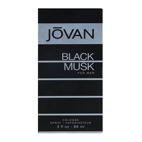 jovan cologne spray black musk for men 88 ml