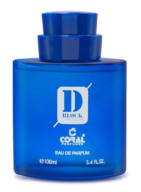 Coral de Block perfume for men eau de perfume 100 ml - blue