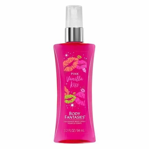 Body Fantasies Pink Vanilla Kiss Body Spray 94 ml