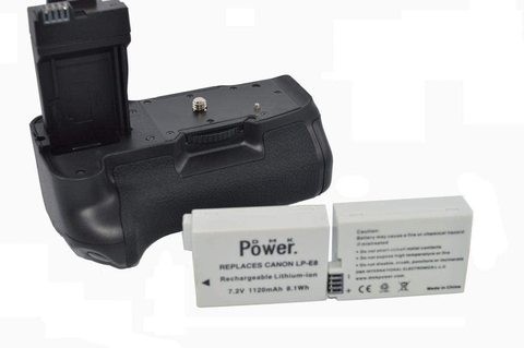 DMK Power Bge-8 Battery Grip 2pcs Dmk Lpe-8 Batteries For Canon 550d/600d/650d/700d T5i T4i Camera Etc