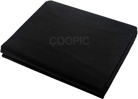 Coopic 1.5X3m / 5X10Ft Black Non-Woven Fabric Photo Photography Backdrop Background