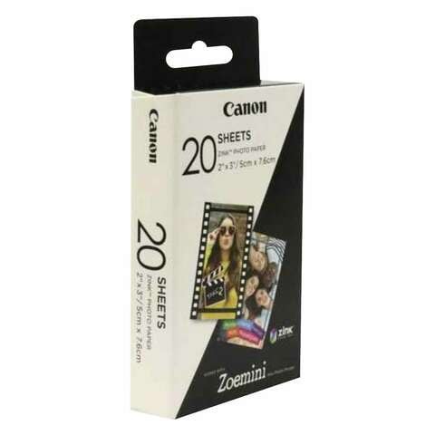 Canon ZP-2030 Zink Photo Paper 20 Sheets