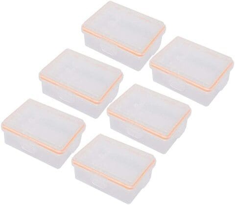 DMK Power 6Pcs Multi-Function Water Proof Camera Battery Case/Sd Msd Memory Card Case Protector