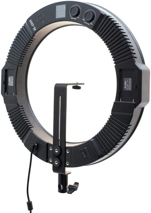 Coopic Rl-320A Bio-Color 3200K-5600K Dimmable Ring Video Light (18 Inches/46 Centimeters Outer 40W, 160 Pieces LED Smd)