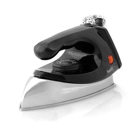 Saachi Dry Iron NL-IR-146-BK With An Aluminium Soleplate