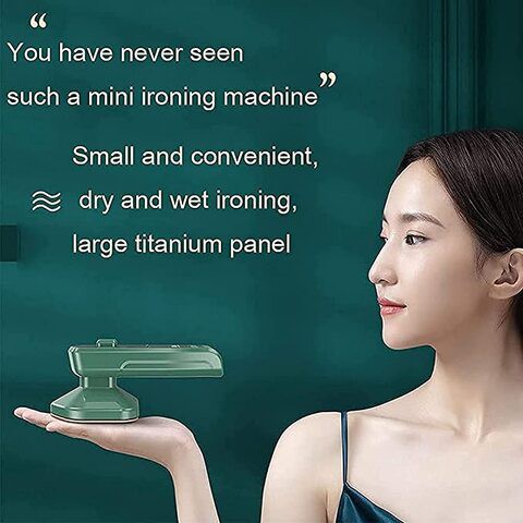 Professional Micro Steam Iron Portable Mini Handheld Garment Steamer For Clothes,Travel Size Irons Micro Machines Small Wrinkle Fabric Shirt Steamers Iron With Spray,Support Dry And Wet Ironing